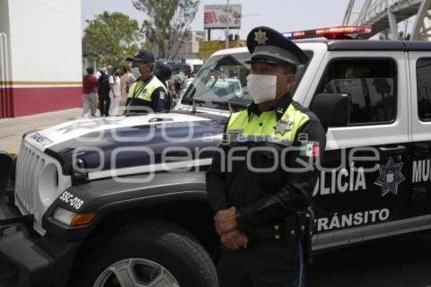 ISSSTE . POLICIA MUNICIPAL . HOMENAJE