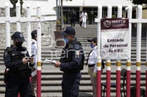 ISSSTE . POLICIA MUNICIPAL . HOMENAJE