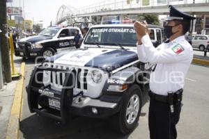 ISSSTE . POLICIA MUNICIPAL . HOMENAJE