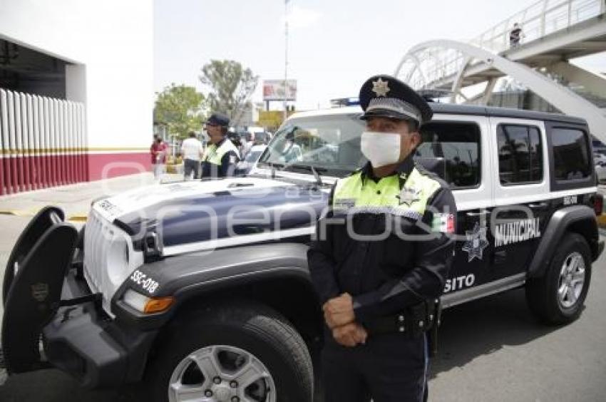 ISSSTE . POLICIA MUNICIPAL . HOMENAJE