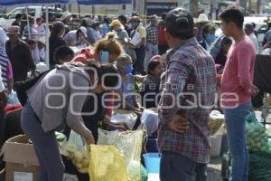 TIANGUIS DE ATLIXCO . CORONAVIRUS