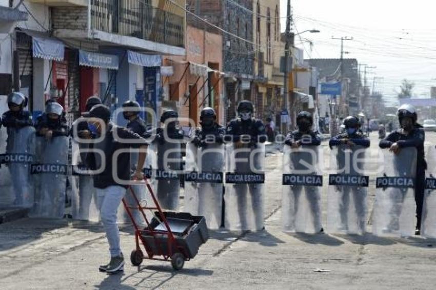 TIANGUIS DE ATLIXCO . CORONAVIRUS