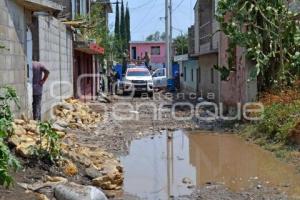 TEHUACÁN . DAÑOS TROMBA