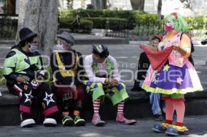 MANIFESTACIÓN PAYASOS