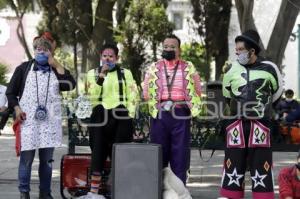 MANIFESTACIÓN PAYASOS