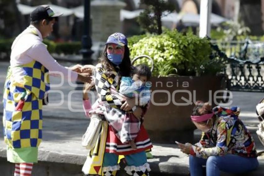 MANIFESTACIÓN PAYASOS