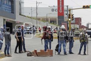 MANIFESTACIÓN TRABAJADORES CONSTRUCCIÓN