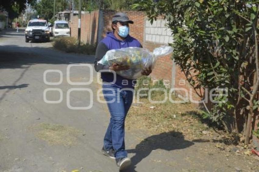 ATLIXCO . ENTREGA DE DESPENSAS