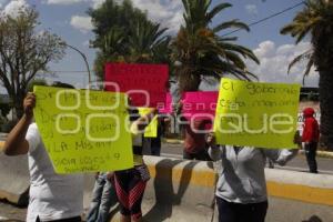 TEXMELUCAN . MANIFESTACIÓN POR BALACERA