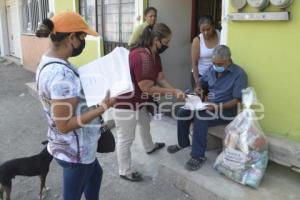 ATLIXCO . ENTREGA DE DESPENSAS