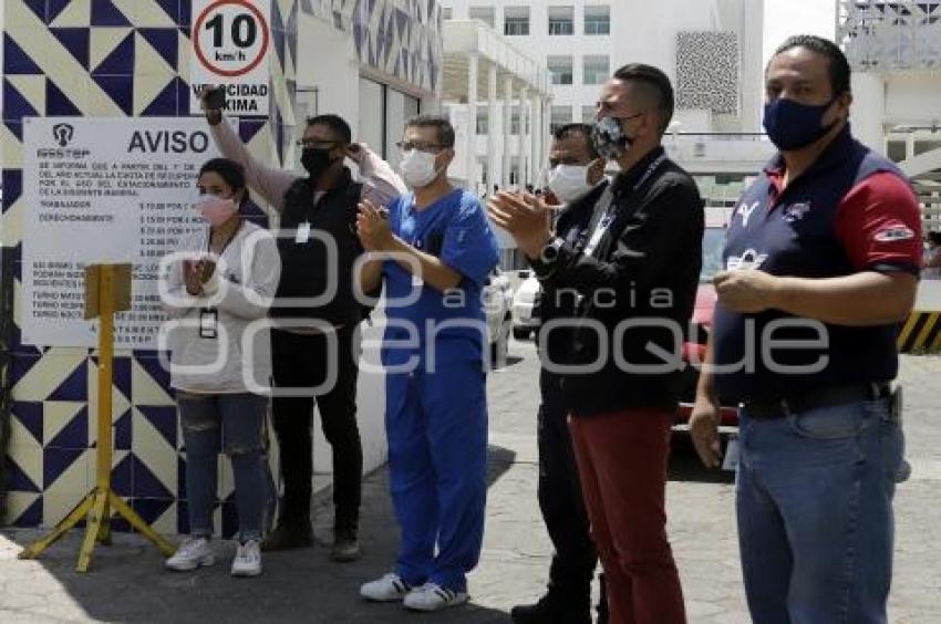 HOMENAJE A MÉDICOS . ISSSTEP