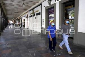 CONTINGENCIA . RESTAURANTES ZÓCALO