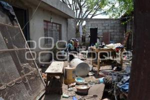 TEHUACÁN . DAÑOS TROMBA