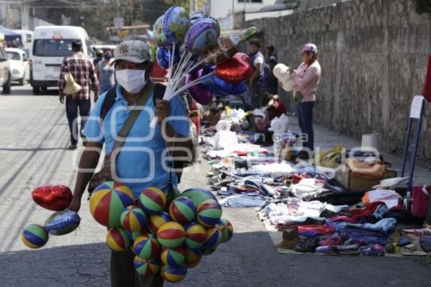 SAN JERÓNIMO . PROHIBEN MERCADO