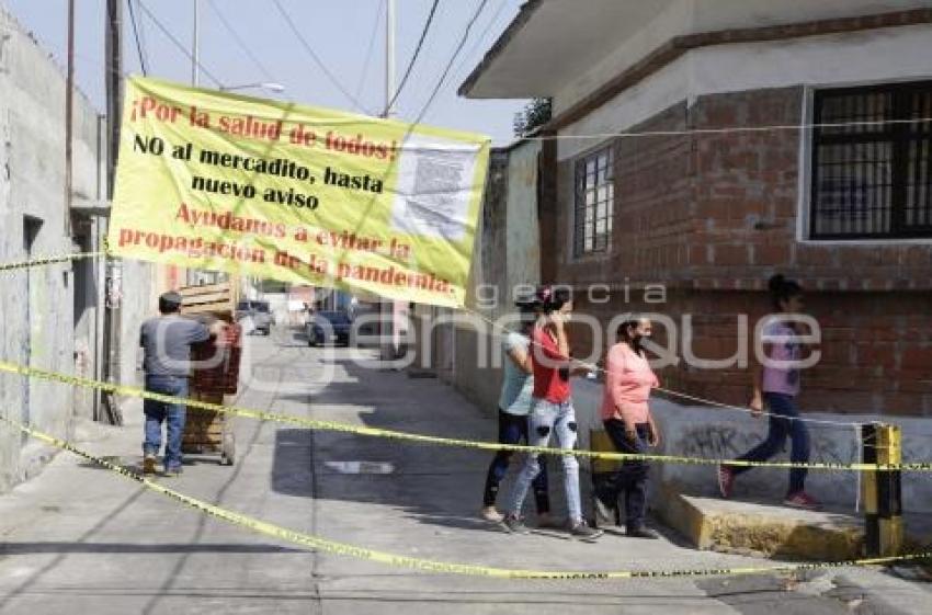 SAN JERÓNIMO . PROHIBEN MERCADO