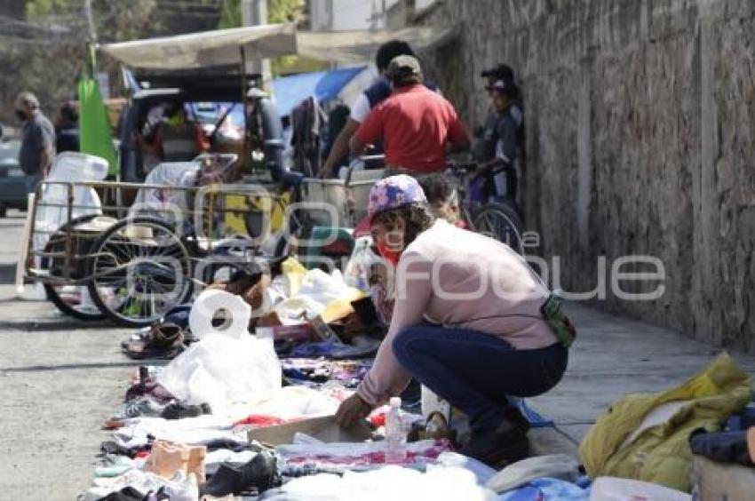 SAN JERÓNIMO . PROHIBEN MERCADO