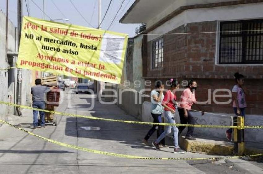 SAN JERÓNIMO . PROHIBEN MERCADO