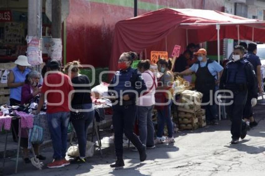 SAN JERÓNIMO . PROHIBEN MERCADO