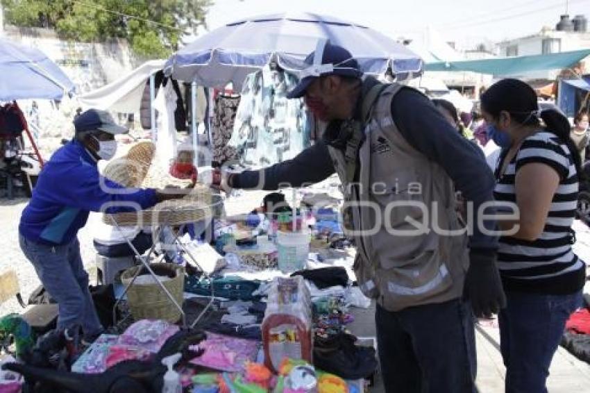 SAN JERÓNIMO . PROHIBEN MERCADO