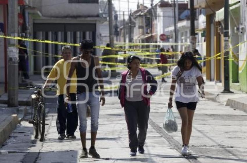 SAN JERÓNIMO . PROHIBEN MERCADO