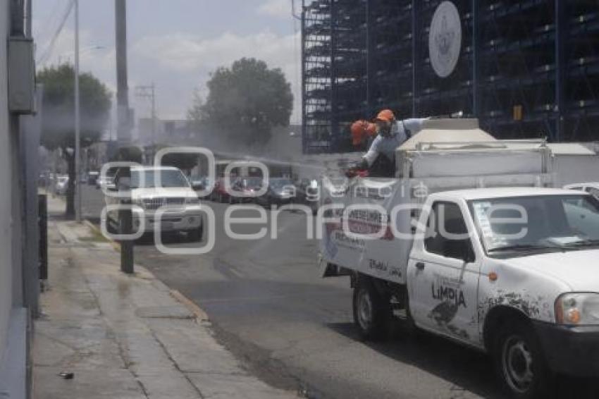 HOSPITAL UNIVERSITARIO . SANITIZACIÓN