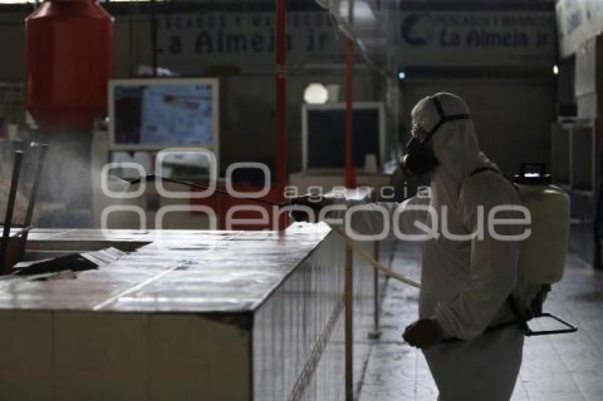 SANITIZACIÓN MERCADO LA ACOCOTA