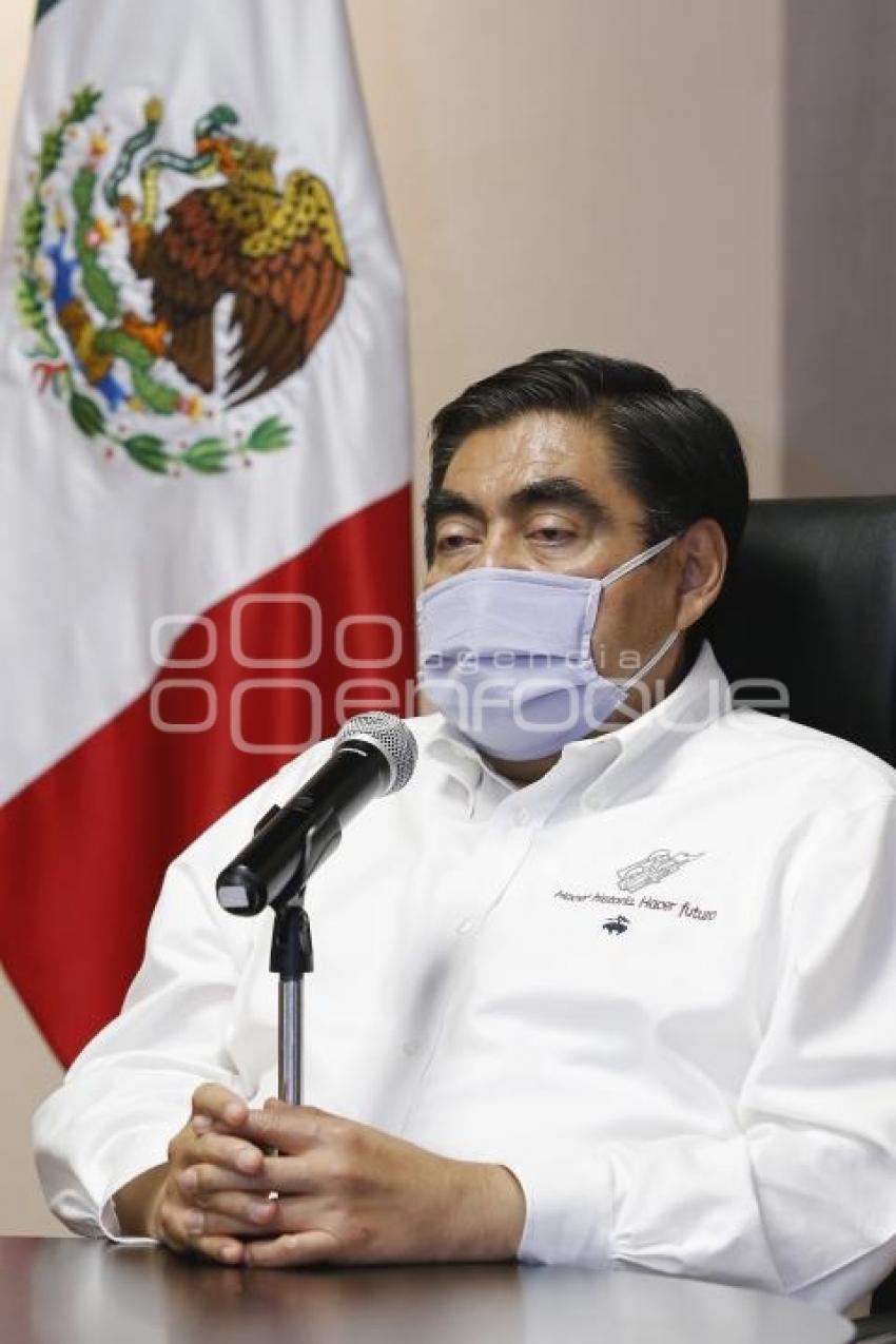 GOBIERNO . REPORTE CORONAVIRUS