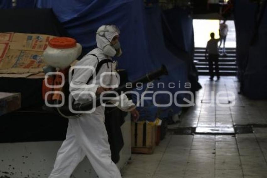 SANITIZACIÓN MERCADO LA ACOCOTA