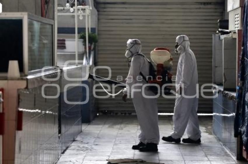 SANITIZACIÓN MERCADO LA ACOCOTA