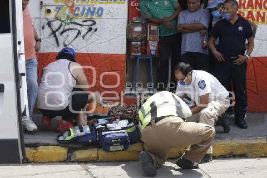 SUMA . ACCIDENTE DE PEATÓN