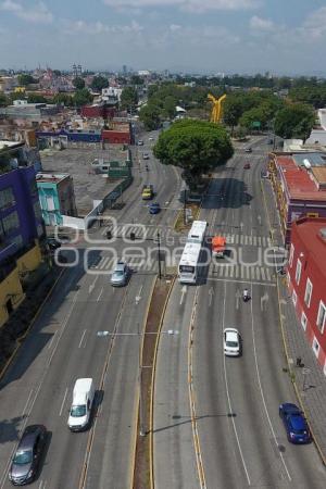 BULEVAR 5 DE MAYO . HOY NO CIRCULA