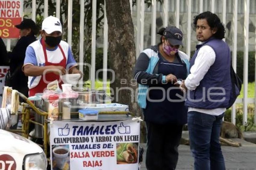 IMSS SAN JOSÉ . VENDEDORES AMBULANTES