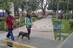 CHOLULA . PLAZA DE LA CONCORDIA