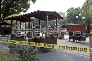 CHOLULA . PLAZA DE LA CONCORDIA