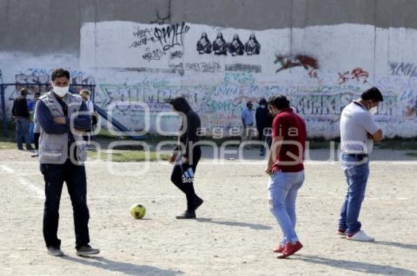 CORONAVIRUS . TORNEO DE FÚTBOL