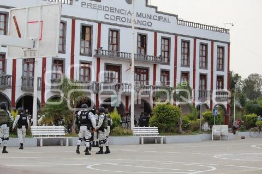 CORONANGO . PROTESTA