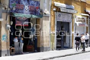 CENTRO HISTÓRICO . REAPERTURA COMERCIOS