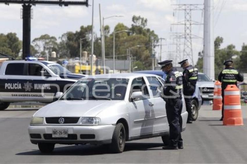 SAN ANDRÉS CHOLULA OPERATIVO POLICÍA