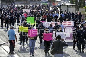 POLICÍA ESTATAL . MANIFESTACIÓN