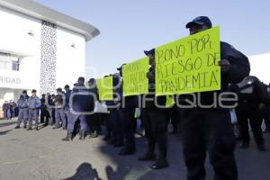 POLICÍA ESTATAL . MANIFESTACIÓN