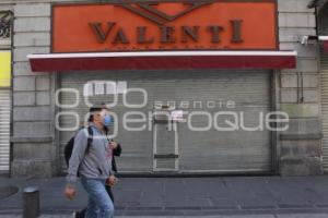 CLAUSURA TIENDA VALENTI