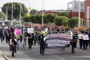 POLICÍA ESTATAL . MANIFESTACIÓN