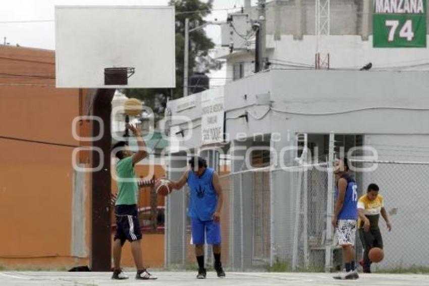 CANCHAS PUBLICAS . CONTINGENCIA