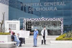 HOSPITAL GENERAL DE CHOLULA . MANIFESTACIÓN
