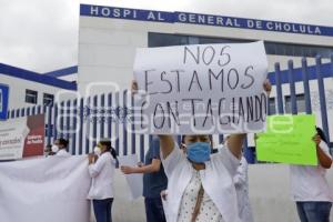 HOSPITAL GENERAL DE CHOLULA . MANIFESTACIÓN