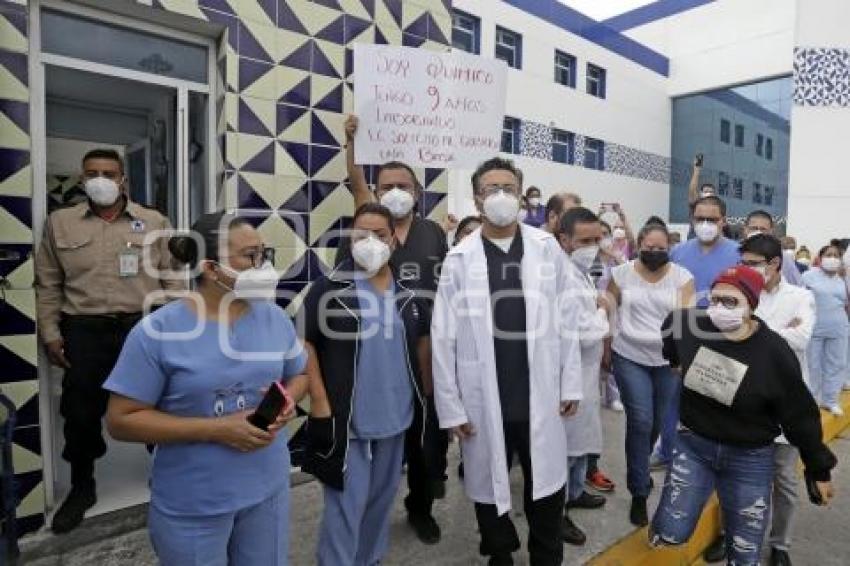 HOSPITAL GENERAL DE CHOLULA . MANIFESTACIÓN