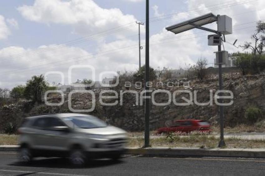 CÁMARAS FOTOMULTA VANDALIZADAS