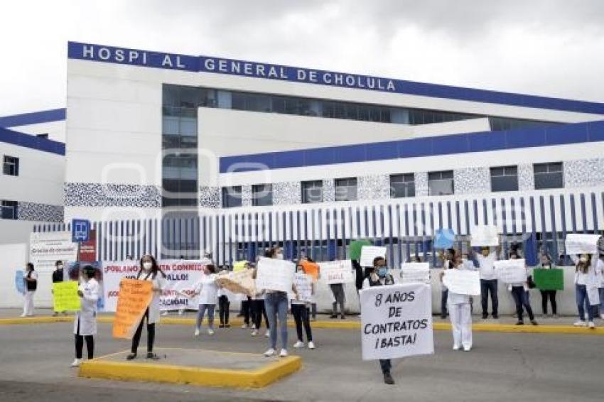 HOSPITAL GENERAL DE CHOLULA . MANIFESTACIÓN