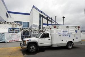 HOSPITAL GENERAL DE CHOLULA . AMBULANCIA CERESO