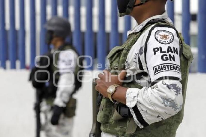 HOSPITAL GENERAL DE CHOLULA . GUARDIA NACIONAL